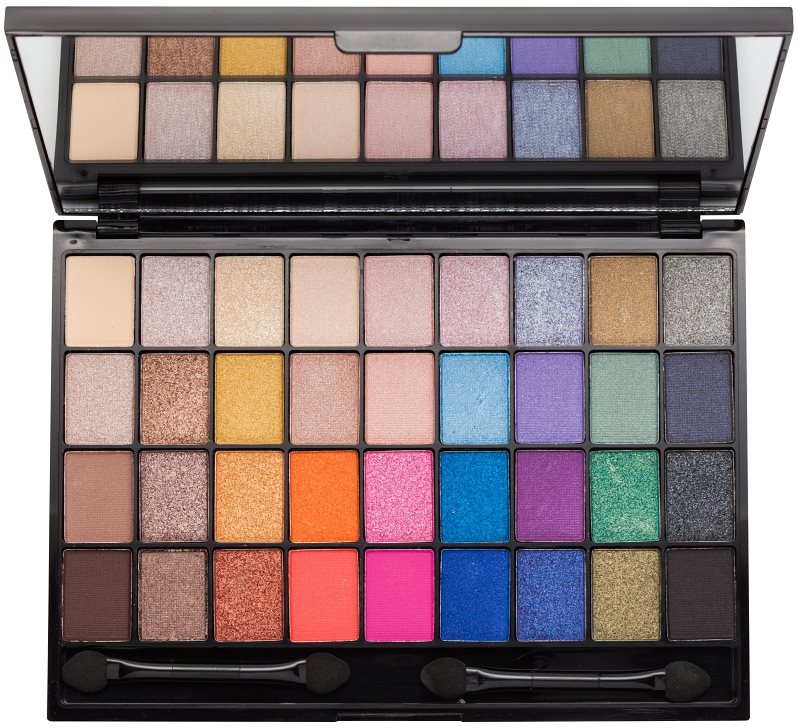 I Heart Revolution Slogan Palette paleta farduri de ochi cu oglinda si aplicator