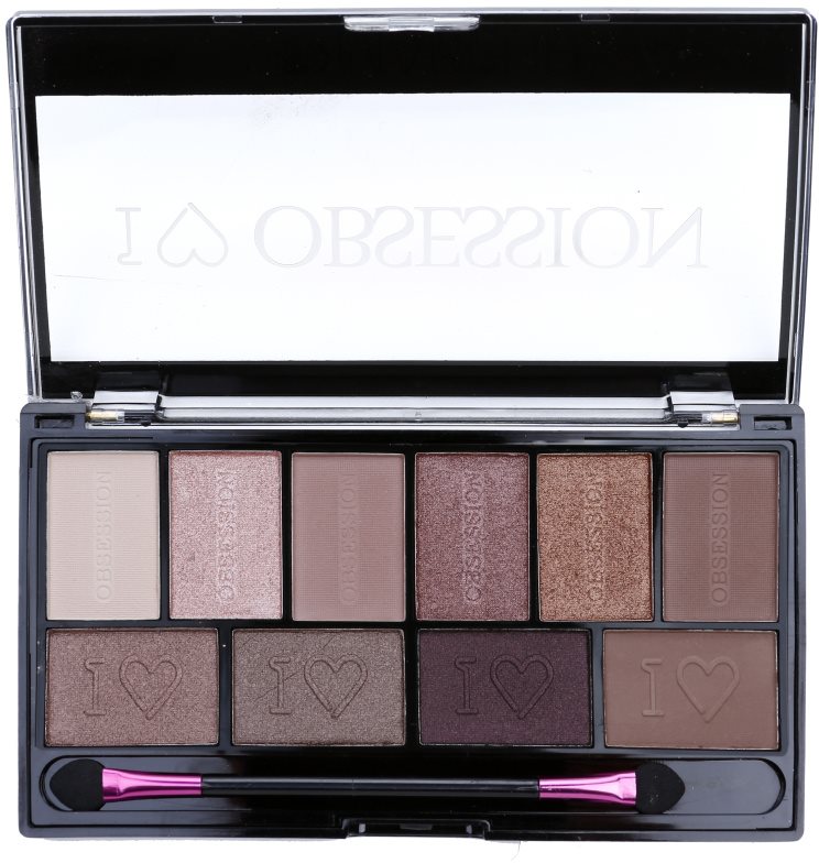 I Heart Revolution I Heart Obsession paleta farduri de ochi
