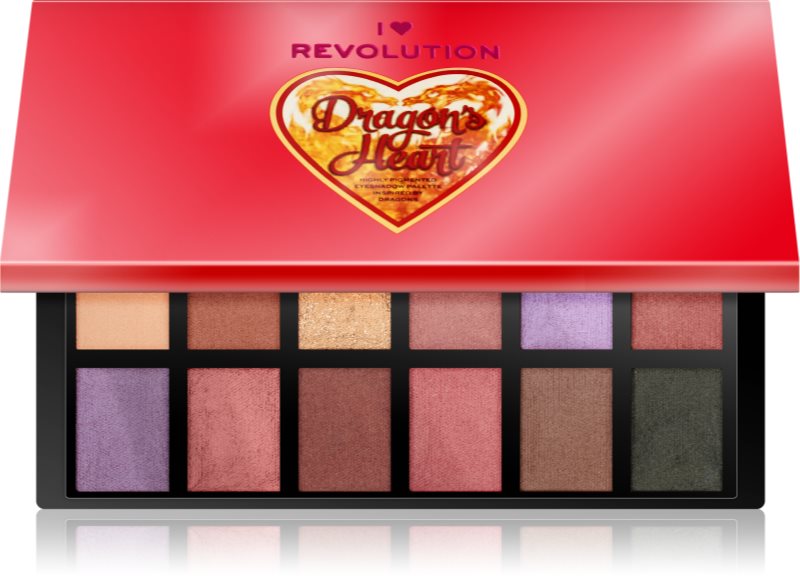 I Heart Revolution Dragons Heart paleta farduri de ochi