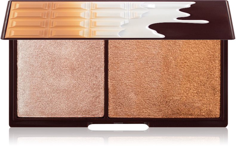 I Heart Revolution Mini Chocolate Bronze And Shimmer posvetlitvena in bronz paleta