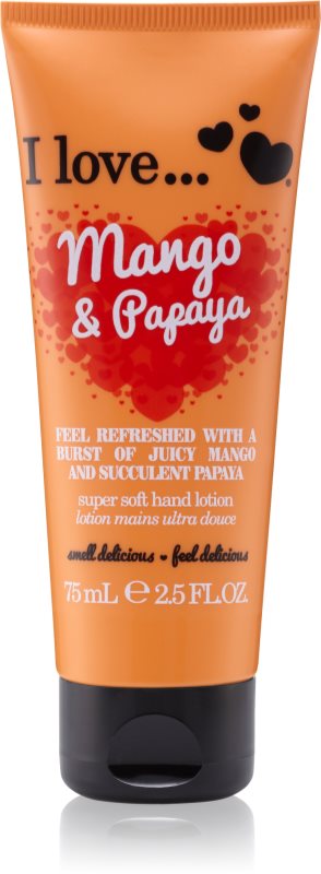 I love... Mango & Papaya krema za roke