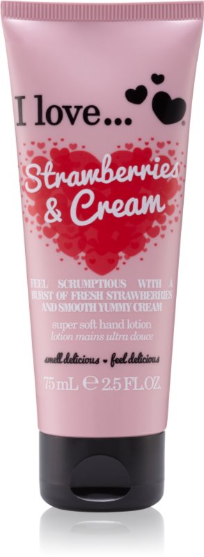 I love... Strawberries & Cream Hand Cream