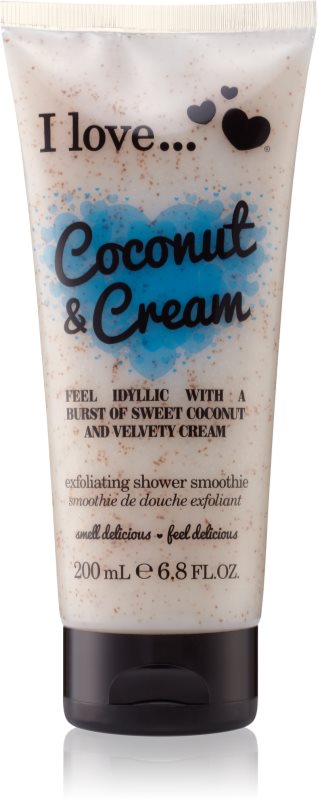 I love... Coconut & Cream sprchový peeling