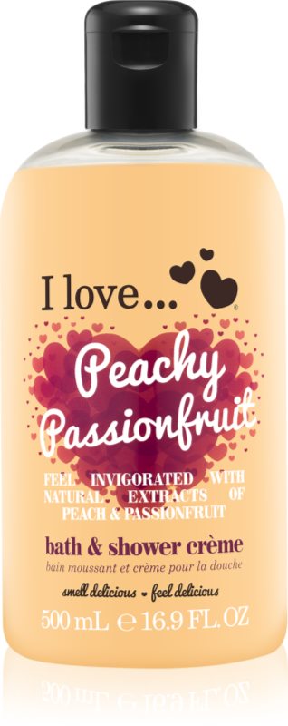 I love... Peachy Passionfruit sprchový a kúpeľový krém