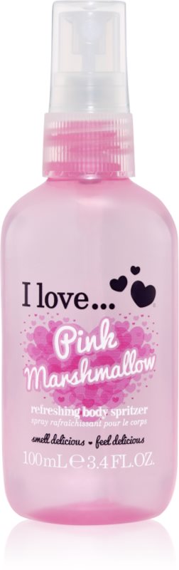 I love... Pink Marshmallow osvežujoče pršilo za telo