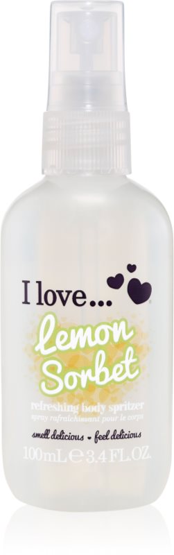 I love... Lemon Sorbet spray de corp racoritor