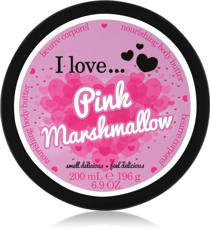 I love... Pink Marshmallow unt pentru corp