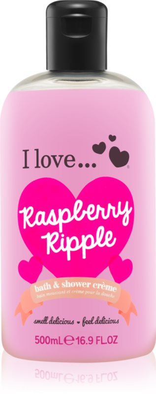 I love... Raspberry Ripple sprchový a kúpeľový krém