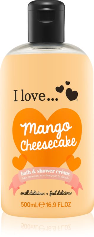 I love... Mango Cheesecake cremă de duș și baie