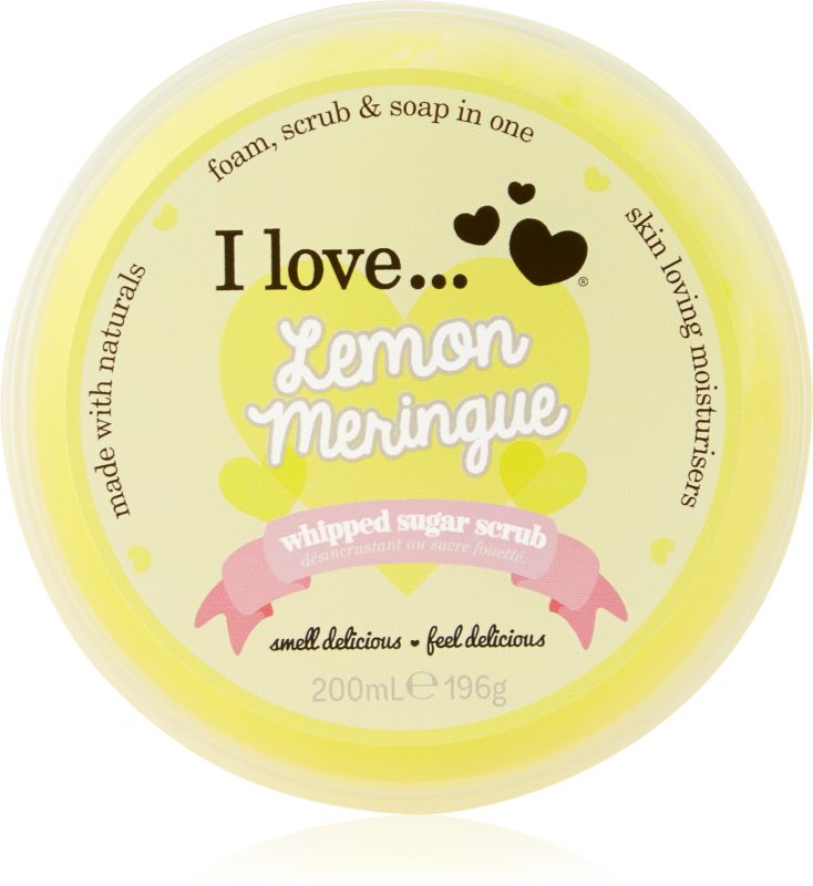 I love... Lemon Meringue Sugar Scrub