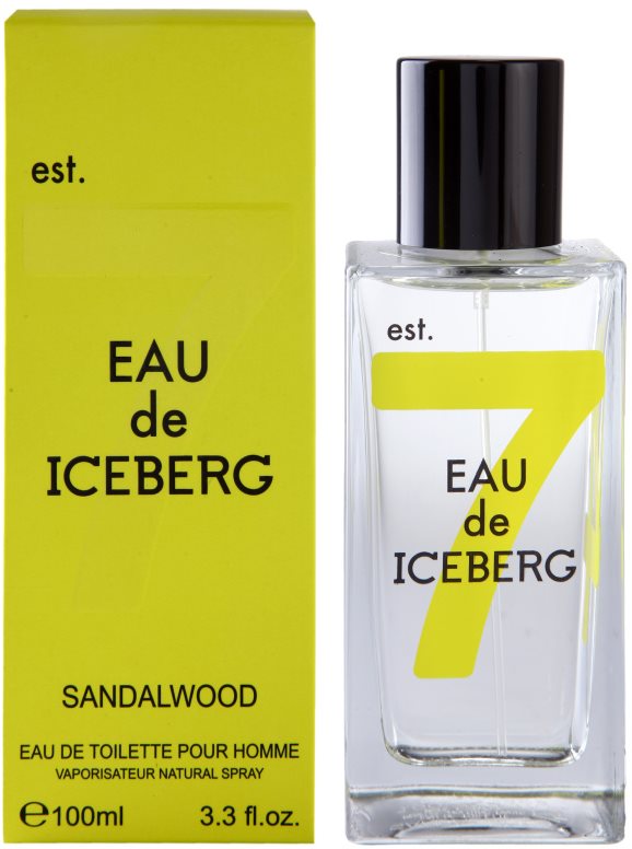 Iceberg Eau de Iceberg Sandalwood Eau de Toilette para homens 100 ml