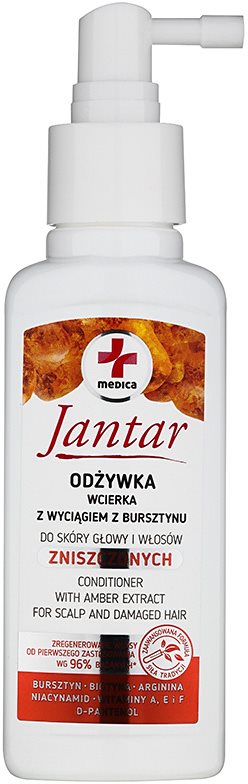 Ideepharm Medica Jantar regenerační kondicionér ve spreji pro poškozené vlasy