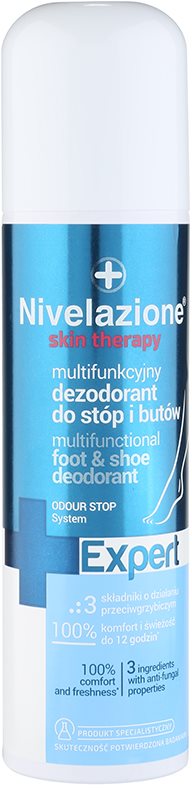 Ideepharm Nivelazione Expert dezodorant v pršilu za noge in čevlje