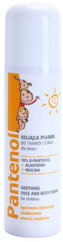 Ideepharm Panthenol nyugtató hab a gyermek bőrre