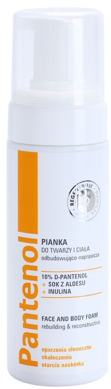 Ideepharm Panthenol mousse rigenerante viso e corpo per il rinnovamento cellulare