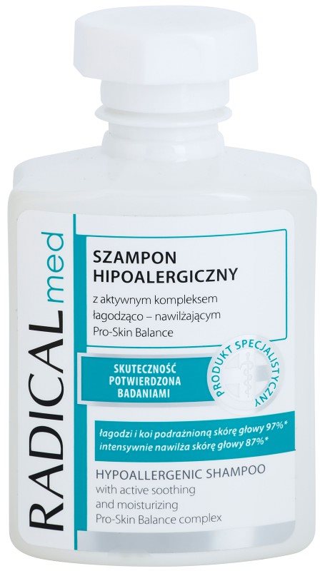 Ideepharm Radical Med Psoriasis hypoalergenní šampon pro vlasou pokožku s lupénkou