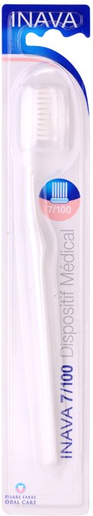 Inava Dispositif Médical szczoteczka do zębów z osłonką podróżną do stosowania po zabiegu chirurgicznym ultra soft
