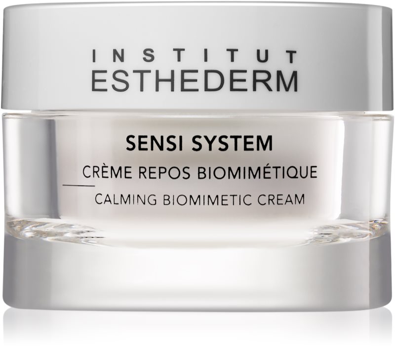 Institut Esthederm Sensi System beruhigende biomimetische Creme für empflindliche Haut