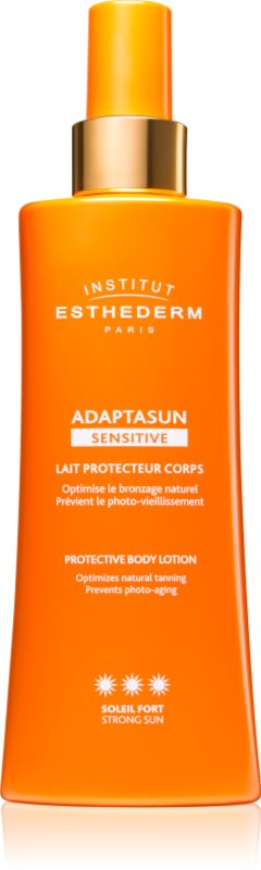 Institut Esthederm Adaptasun Sensitive latte abbronzante protettivo ad alta protezione UV