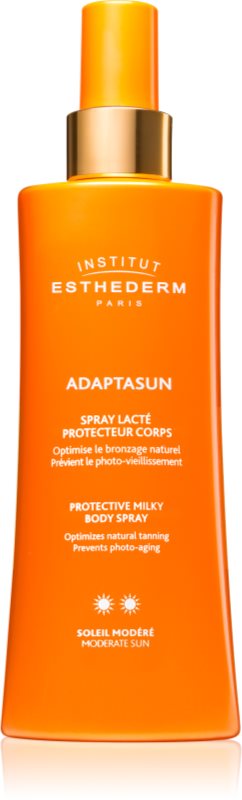 Institut Esthederm Adaptasun lait protecteur solaire en spray moyenne protection solaire