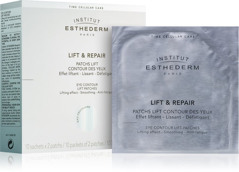 Institut Esthederm Lift & Repair vypínací oční maska ve formě náplasti