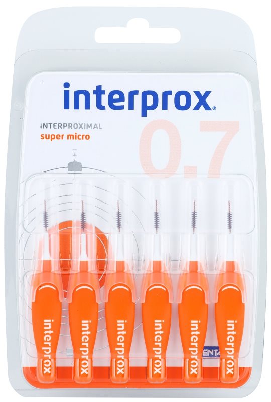 Interprox 4G Super Micro flexibilné medzizubné kefky 6 ks