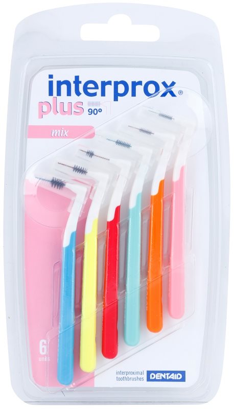 Interprox Plus 90° Mix Interdental Brushes 6 pcs