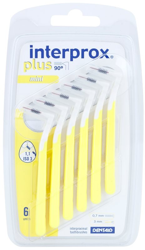 Interprox Plus 90° Mini escovas interdentais 6 pçs
