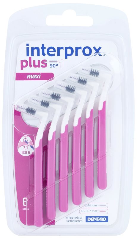 Interprox Plus 90° Maxi Interdentalzahnbürste 6 Stück
