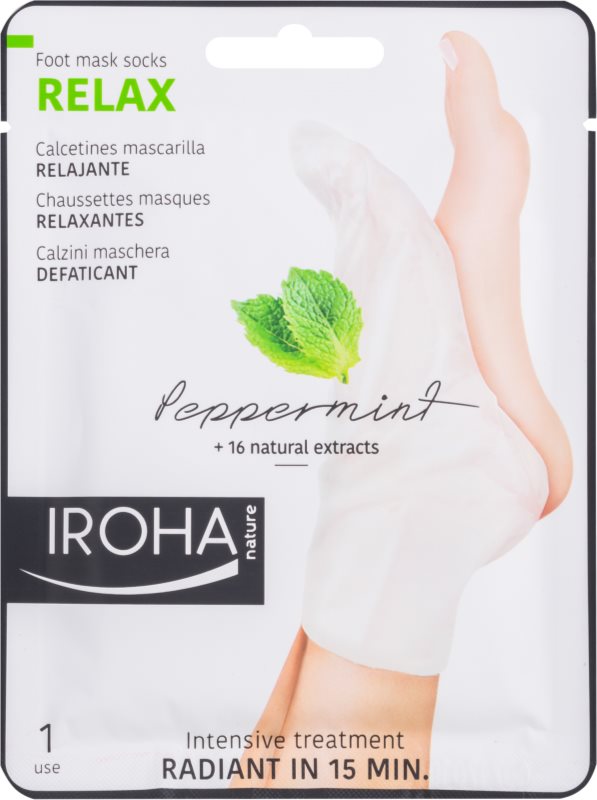 Iroha Relax erfrischende Maske für Füssen