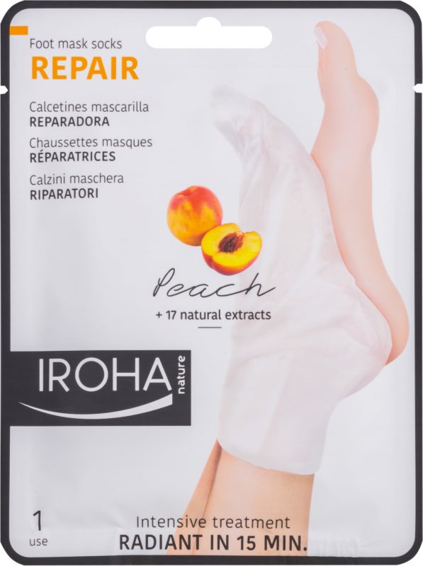 Iroha Repair Peach masca pentru picioare