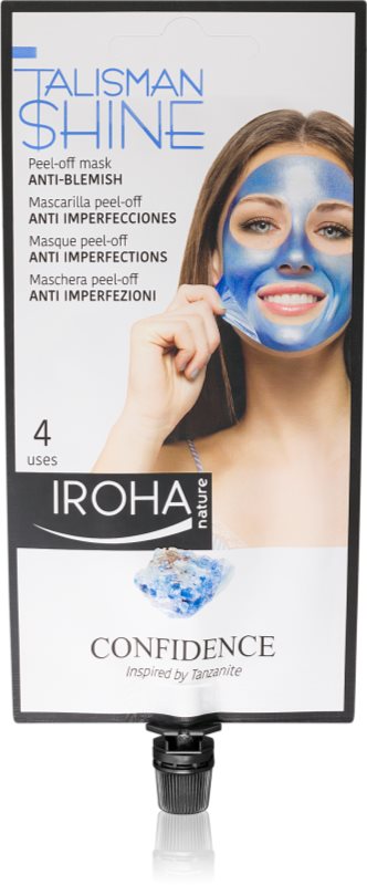 Iroha Talisman Shine Confidence luščilna maska proti nepravilnostim na koži