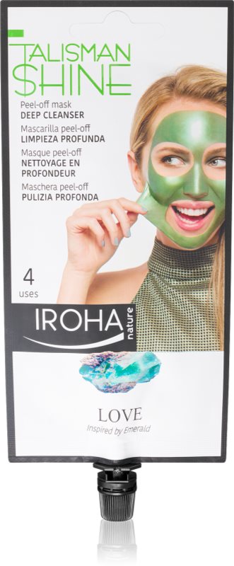 Iroha Talisman Shine Love čistilna luščilna maska