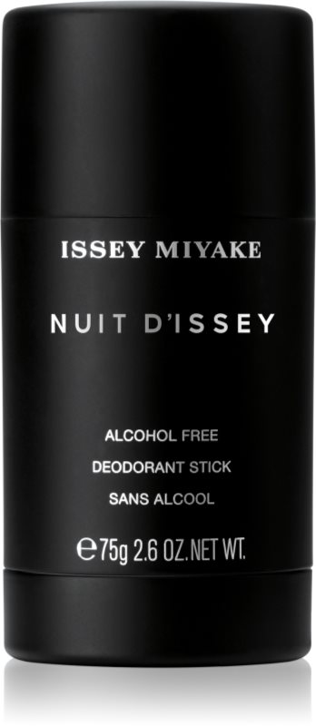 Issey Miyake Nuit D'Issey Deodorant Stick for Men 75 g (Alcohol Free)