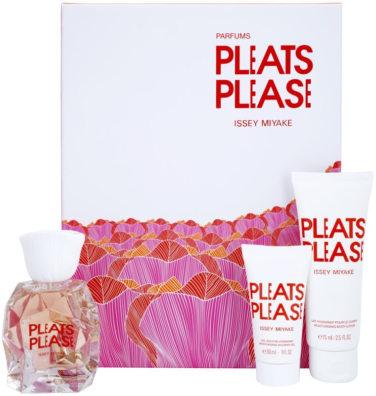 Issey Miyake Pleats Please set cadou I.