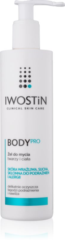 Iwostin Body Pro gel za prhanje za suho in razdraženo kožo