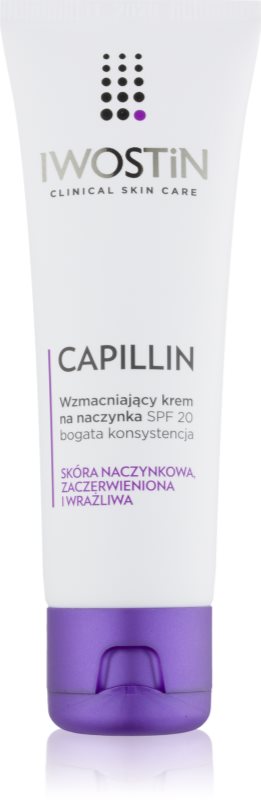 Iwostin Capillin krepilna krema za razpokane žilice SPF 20
