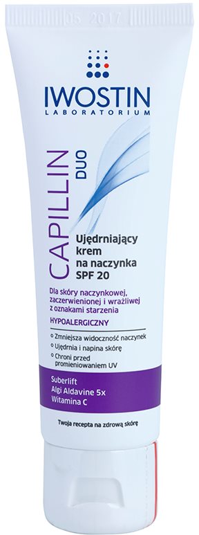 Iwostin Capillin Duo stärkende Creme für geplatzte Äderchen SPF 20