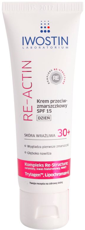 Iwostin Re-Actin creme de dia antirrugas SPF 15