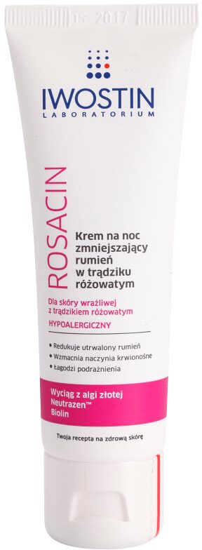 Iwostin Rosacin nočna krema za zmanjševanje rdečice