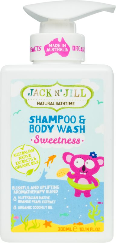 Jack N’ Jill Sweetness gel de duș și șampon delicat pentru copii 2 in 1