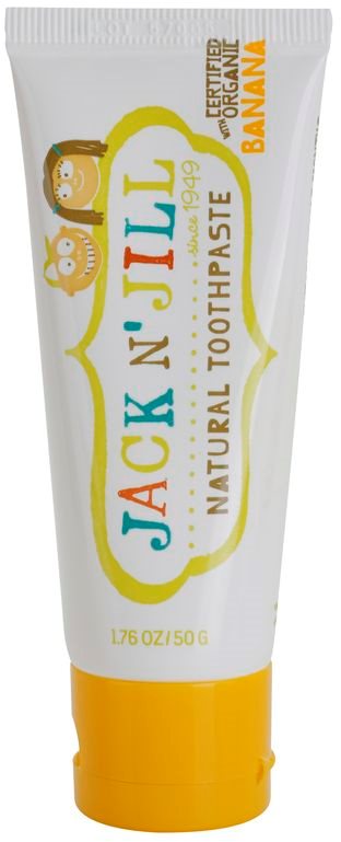 Jack N’ Jill Natural přírodní zubní pasta pro děti s banánovou příchutí