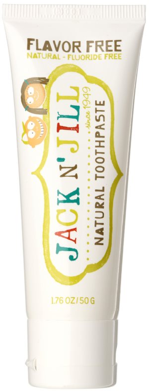 Jack N' Jill Natural ízesítés nélküli természetes fogkrém gyermekeknek