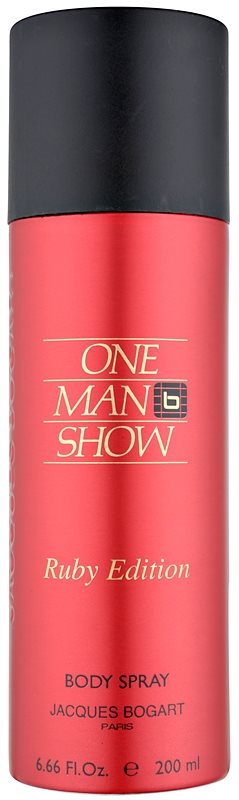 Jacques Bogart One Man Show Ruby Edition spray do ciała dla mężczyzn 200 ml
