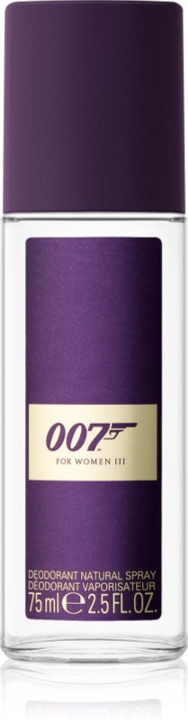 James Bond 007 James Bond 007 for Women III deodorant s rozprašovačom pre ženy 75 ml