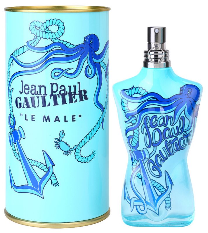 Jean Paul Gaultier Le Male Summer 2014, Eau de Cologne for Men 125 ml ...