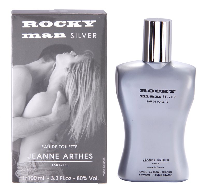 Jeanne Arthes Rocky Man Silver toaletní voda pro muže 100 ml