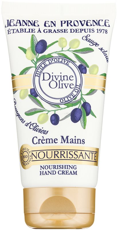 Jeanne en Provence Divine Olive crema de manos con efecto nutritivo