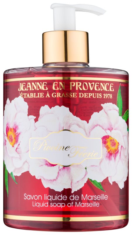 Jeanne en Provence Pivoine Féerie Săpun lichid pentru mâini bujor