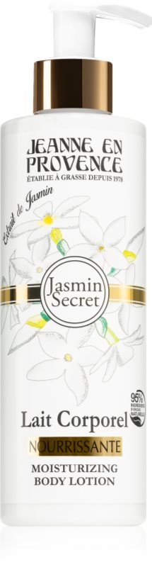 Jeanne en Provence Jasmin Secret losjon za telo z karitejevim maslom